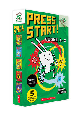 Press Start!, Books 1-5: A Branches Box Set by Thomas Flintham book cover