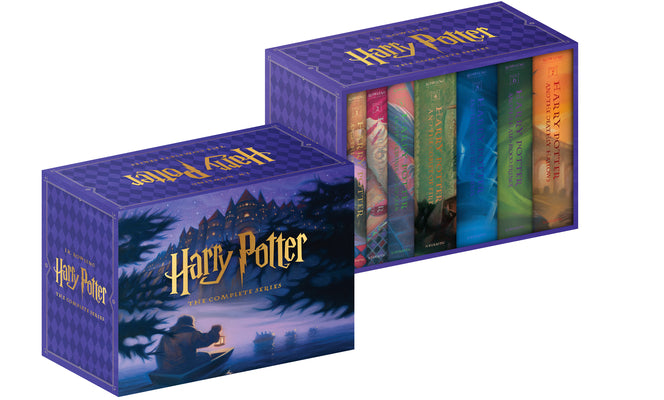 Harry Potter Hardcover Boxed Set: Books 1-7 (Slipcase) by J. K. Rowling book cover