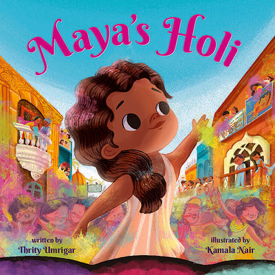 Maya's Holi by Thrity Umrigar book cover