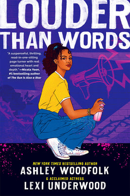 Louder Than Words by Ashley Woodfolk book cover