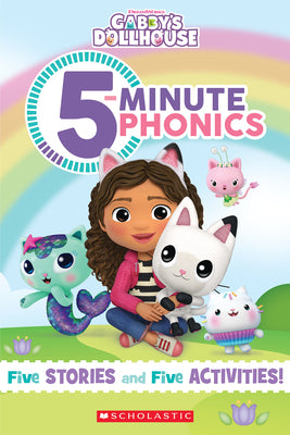 5-Minute Phonics (Gabby's Dollhouse) by Joanne Ruelos book cover