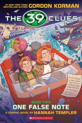 39 Clues: One False Note: A Graphic Novel (39 Clues Graphic Novel #2) by Gordon Korman book cover