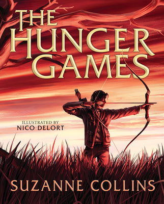 Book cover of The Hunger Games: Illustrated Edition by Collins, Suzanne