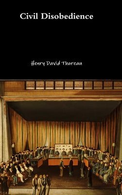 Civil Disobedience by Henry David Thoreau book cover