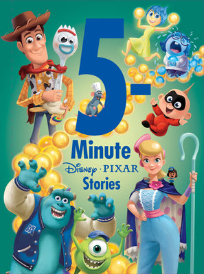 Book cover of 5-Minute Disney Pixar Stories by Disney Books
