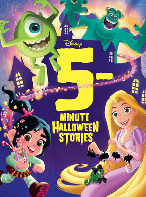 Book cover of 5-Minute Halloween Stories by Disney Books