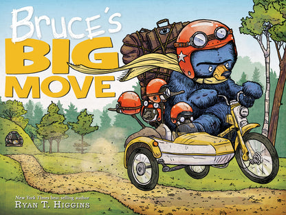 Bruce's Big Move-A Mother Bruce Book by Ryan T. Higgins book cover