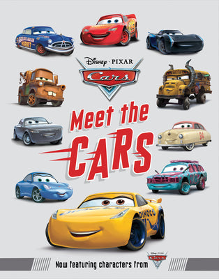 Book cover of Meet the Cars by Disney Books