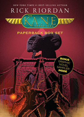 Book cover of Kane Chronicles, the Paperback Box Set-The Kane Chronicles Box Set with Graphic Novel Sampler by Riordan, Rick