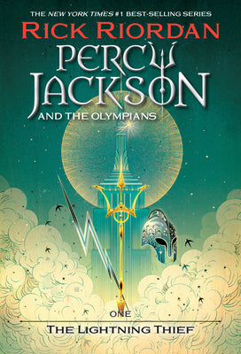 Book cover of Percy Jackson and the Olympians, Book One: The Lightning Thief by Riordan, Rick