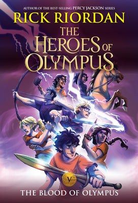 Book cover of Heroes of Olympus, The, Book Five: Blood of Olympus, The-(New Cover) by Riordan, Rick
