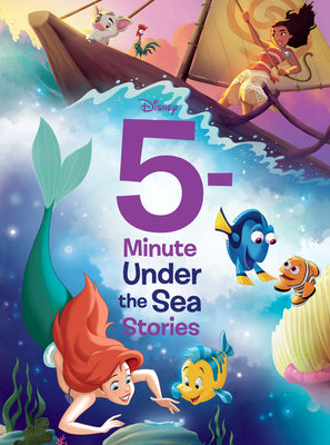 5-Minute Under the Sea Stories by Disney Books book cover