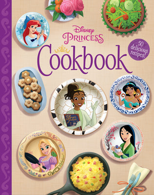 Book cover of The Disney Princess Cookbook by Disney Books