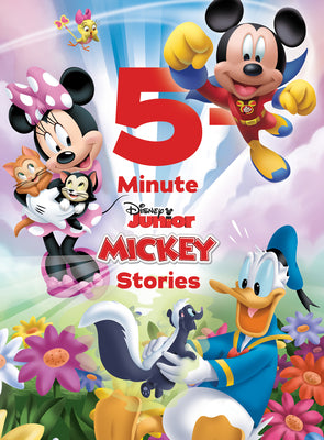 Book cover of 5-Minute Disney Junior Mickey Stories by Disney Books