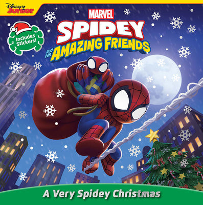Book cover of Spidey and His Amazing Friends: A Very Spidey Christmas by Behling, Steve