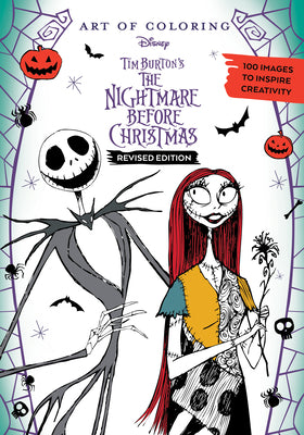 Art of Coloring: Disney Tim Burton's the Nightmare Before Christmas by Disney Books book cover