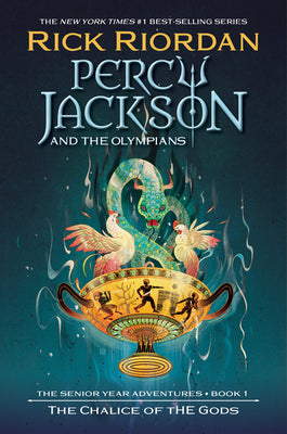 Book cover of Percy Jackson and the Olympians: The Chalice of the Gods by Riordan, Rick