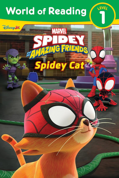 Book cover of World of Reading: Spidey and His Amazing Friends: Spidey Cat by Behling, Steve