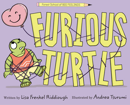 Furious Turtle by Riddiough, Lisa Frenkel book cover
