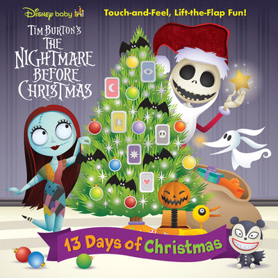 Disney Baby: 13 Days of Christmas: Touch-And-Feel, Lift-The-Flap Fun! by Steven Davison book cover