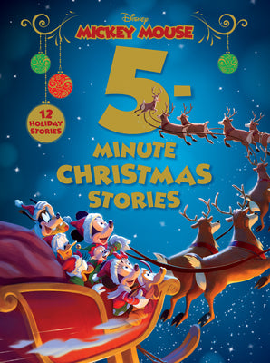 Book cover of 5-Minute Christmas Stories by Disney Book Group