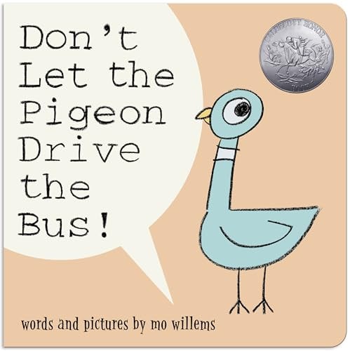 Book cover of Don't Let the Pigeon Drive the Bus! (Board Book) by Willems, Mo