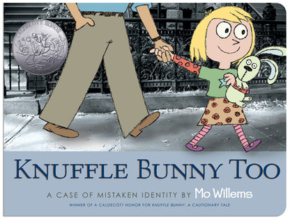 Book cover of Knuffle Bunny Too: A Case of Mistaken Identity by Willems, Mo
