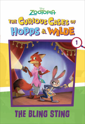 The Curious Cases of Hopps & Wilde # 1: The Bling Sting (Disney Zootopia) by Suzanne Francis book cover