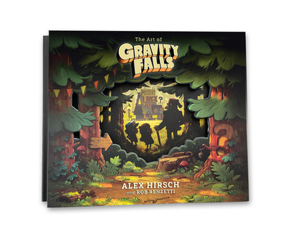 The Art of Gravity Falls by Hirsch, Alex book cover