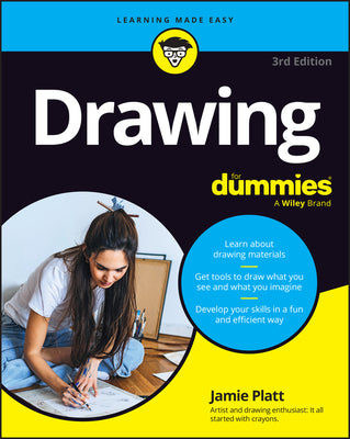 Book cover of Drawing for Dummies by Platt, Jamie