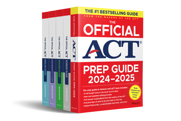 Book cover of The Official ACT Prep & Subject Guides 2024-2025 Complete Set by ACT