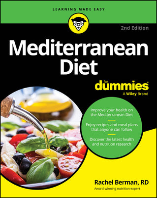 Book cover of Mediterranean Diet for Dummies by Berman, Rachel