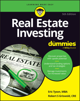 Book cover of Real Estate Investing for Dummies by Tyson, Eric