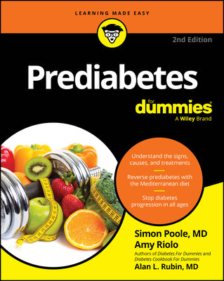 Book cover of Prediabetes for Dummies by Poole, Simon
