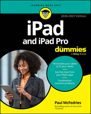 Book cover of iPad and iPad Pro for Dummies by McFedries, Paul
