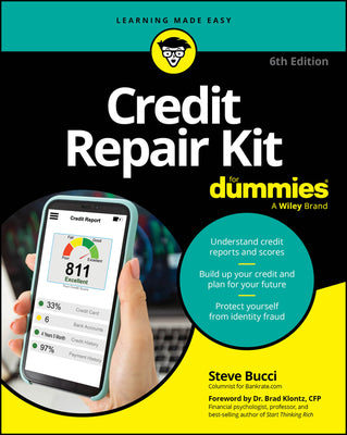 Book cover of Credit Repair Kit for Dummies by Bucci, Steve