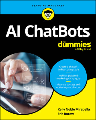 Book cover of AI Chatbots for Dummies by Butow, Eric