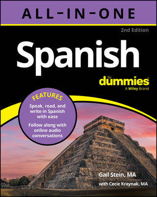 Book cover of Spanish All-In-One for Dummies (with Audio Online!) by Stein, Gail