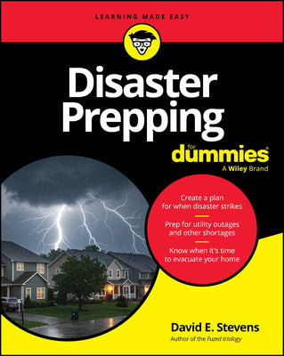 Disaster Prepping for Dummies by Stevens, David E. book cover