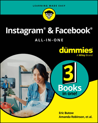 Instagram & Facebook All-In-One for Dummies by Butow, Eric book cover