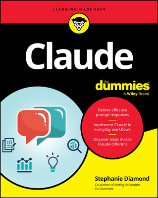 Claude for Dummies by Diamond, Stephanie book cover