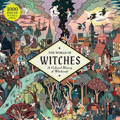 The World of Witches: A Cultural History of Witchcraft in a 1000-Piece Jigsaw Puzzle: A Cultural History of Witchcraft by Kounine, Laura book cover