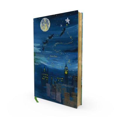 Peter Pan: Deluxe Painted Edition by J. M. Barrie book cover