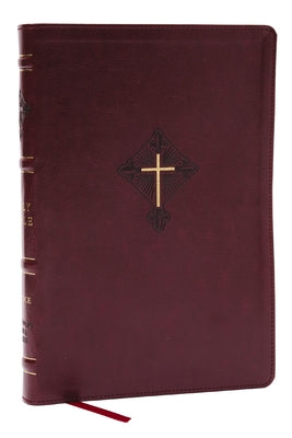 Book cover of Rsv2ce, Thinline Large Print Catholic Bible, Crimson Leathersoft, Comfort Print by Catholic Bible Press