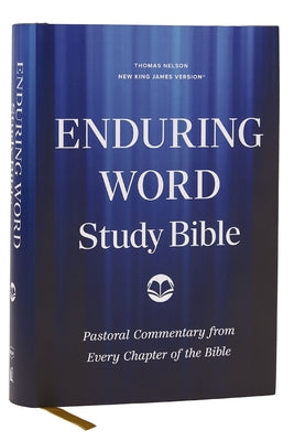 Enduring Word Study Bible: Pastoral Commentary from Every Chapter of the Bible (Nkjv, Hardcover, Red Letter, Comfort Print) by David Guzik book cover