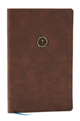 Spurgeon and the Gospels: The Gospels with Devotions from Charles Spurgeon (Nkjv, Brown Leathersoft, Comfort Print) by Charles H. Spurgeon book cover