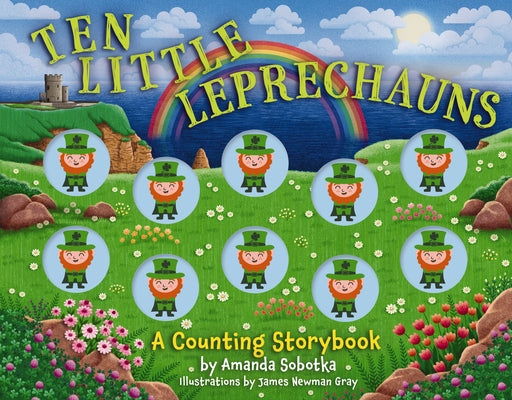 Ten Little Leprechauns: A Counting Storybook by Amanda Sobotka book cover