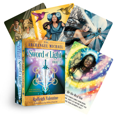 The Archangel Michael Sword of Light Oracle: A 44-Card Deck and Guidebook product image