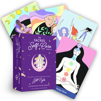 The Sacred Self-Care Oracle: A 55-Card Deck and Guidebook product image