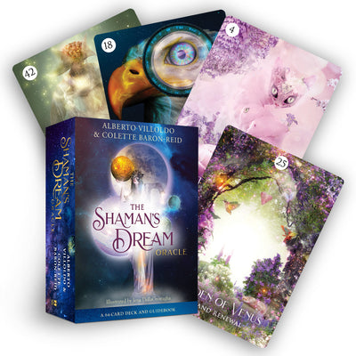 The Shaman's Dream Oracle: A 64-Card Deck and Guidebook product image